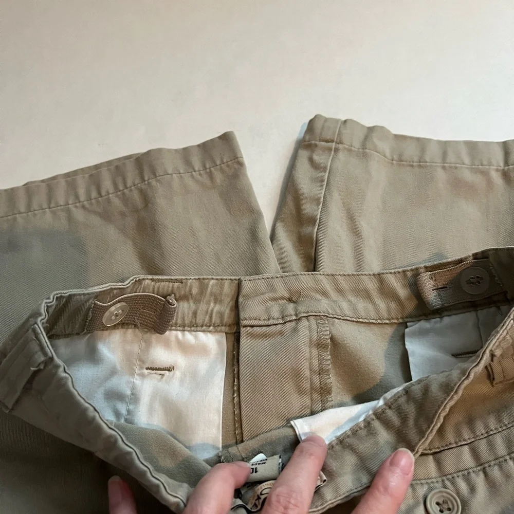 Cherokee Khaki Bermuda Shorts Size 10‎ Cotton Blend